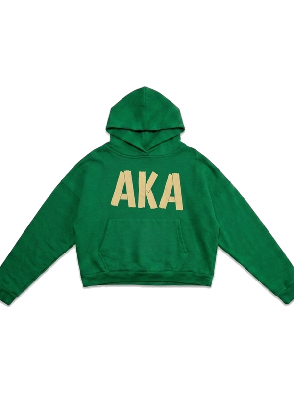 Alpha Kappa Alpha ΑΚΑ heavyweight hoodie, front — AGVPE Studios