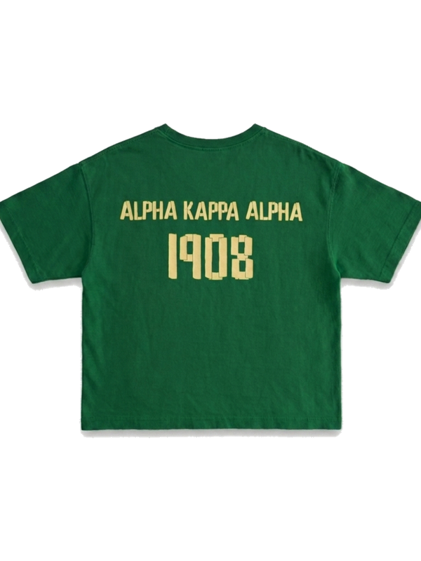 Alpha Kappa Alpha ΑΚΑ premium tee, back — AGVPE Studios