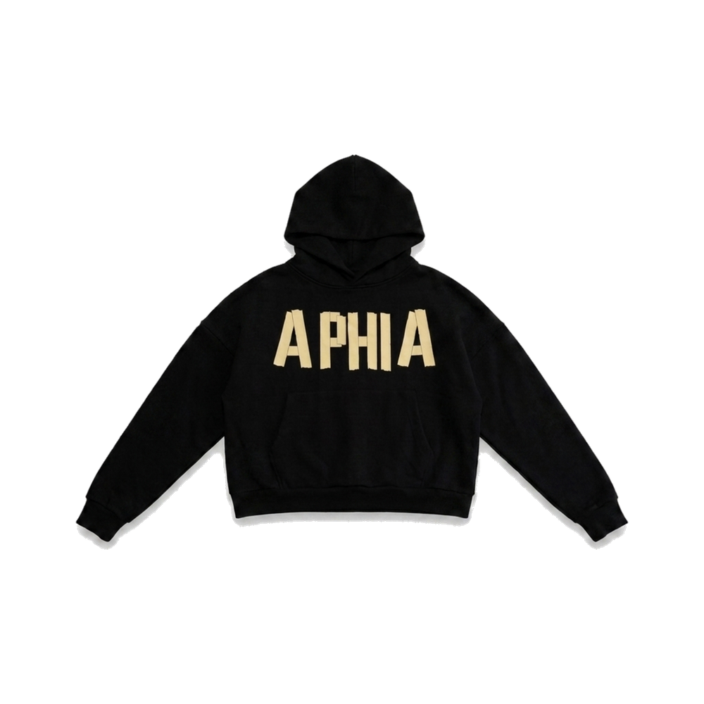 Alpha Phi Alpha ΑΦΑ heavyweight hoodie, front — AGVPE Studios