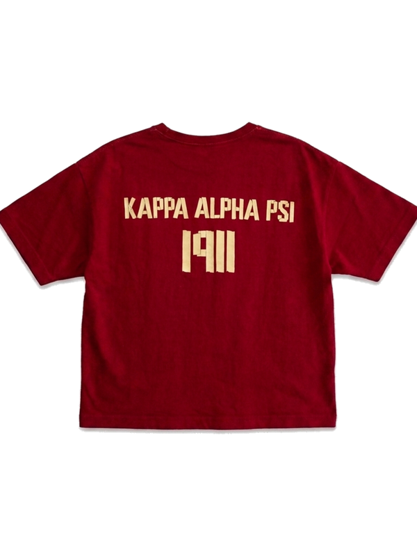 Kappa Alpha Psi ΚΑΨ premium tee, back — AGVPE Studios