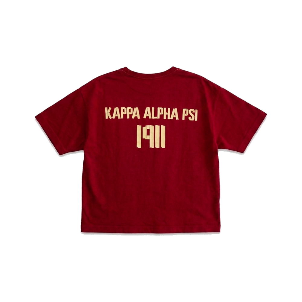 Kappa Alpha Psi ΚΑΨ premium tee, back — AGVPE Studios