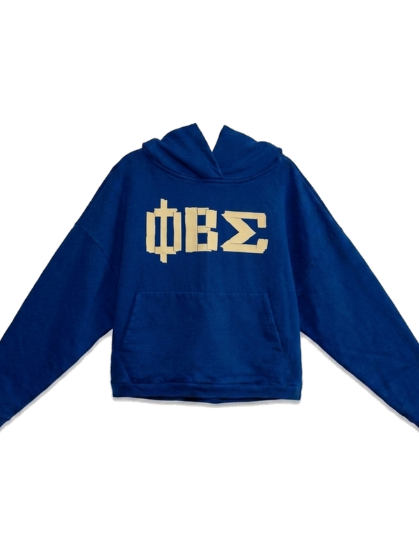 Phi Beta Sigma ΦΒΣ heavyweight hoodie, front — AGVPE Studios