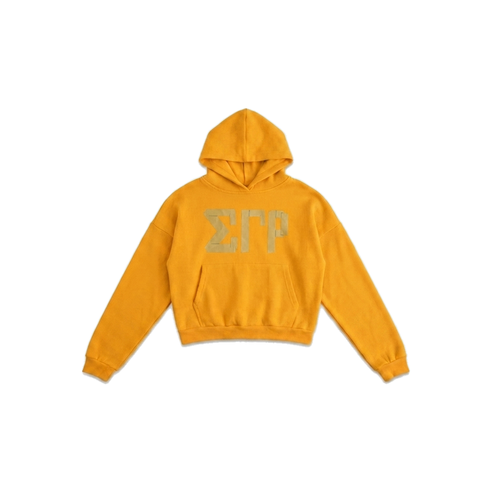 Sigma Gamma Rho ΣΓΡ heavyweight hoodie, front — AGVPE Studios